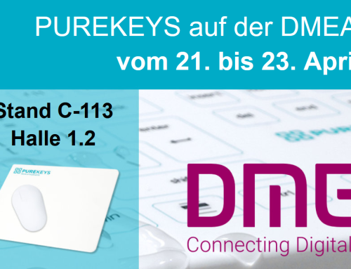 DMEA 2026 – Purekeys rückt den digitalen Arbeitsplatz in hygienesensiblen Bereichen in den Fokus