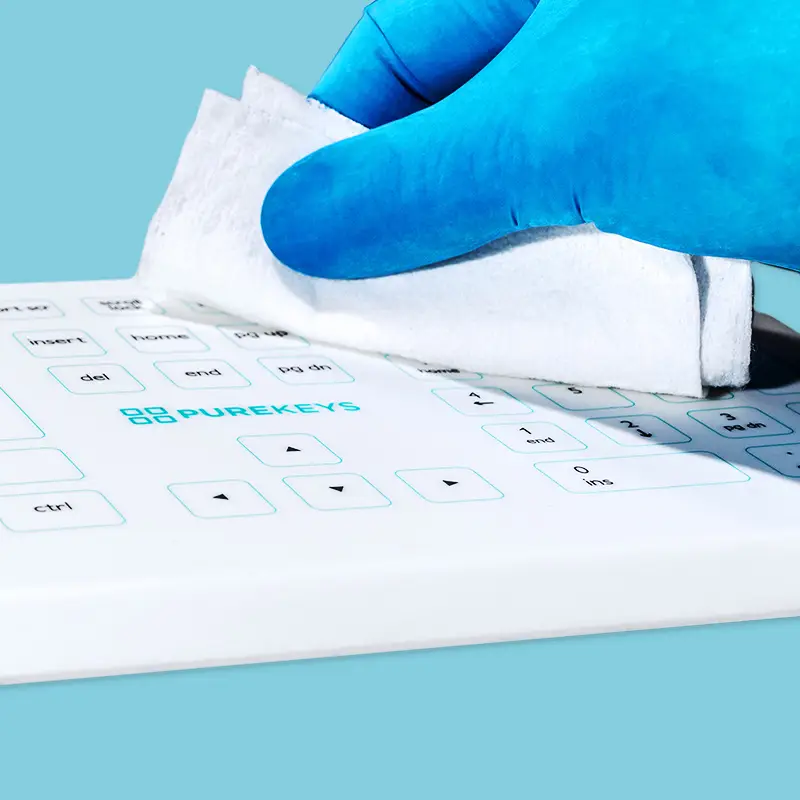 abwischbare Tastatur 6 abwischbare Tastatur Purekeys