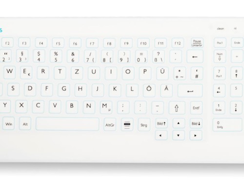Bilder – kabelgebundene PUREKEYS Hygienetastatur