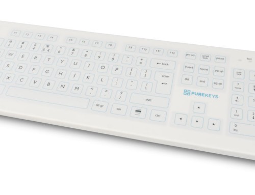 Bilder – kabellose Purekeys Hygienetastaturen