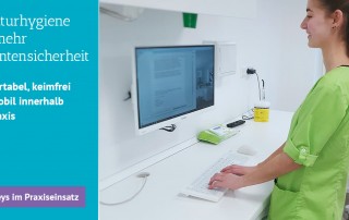 Slider PUREKEYS Tastaturhygiene für mehr Patientensicherheit